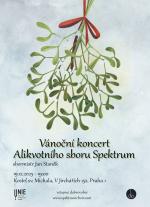 Pozvánka na koncert 19.12.2025